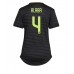 Billige Real Madrid David Alaba #4 Tredjetrøye Dame 2022-23 Kortermet